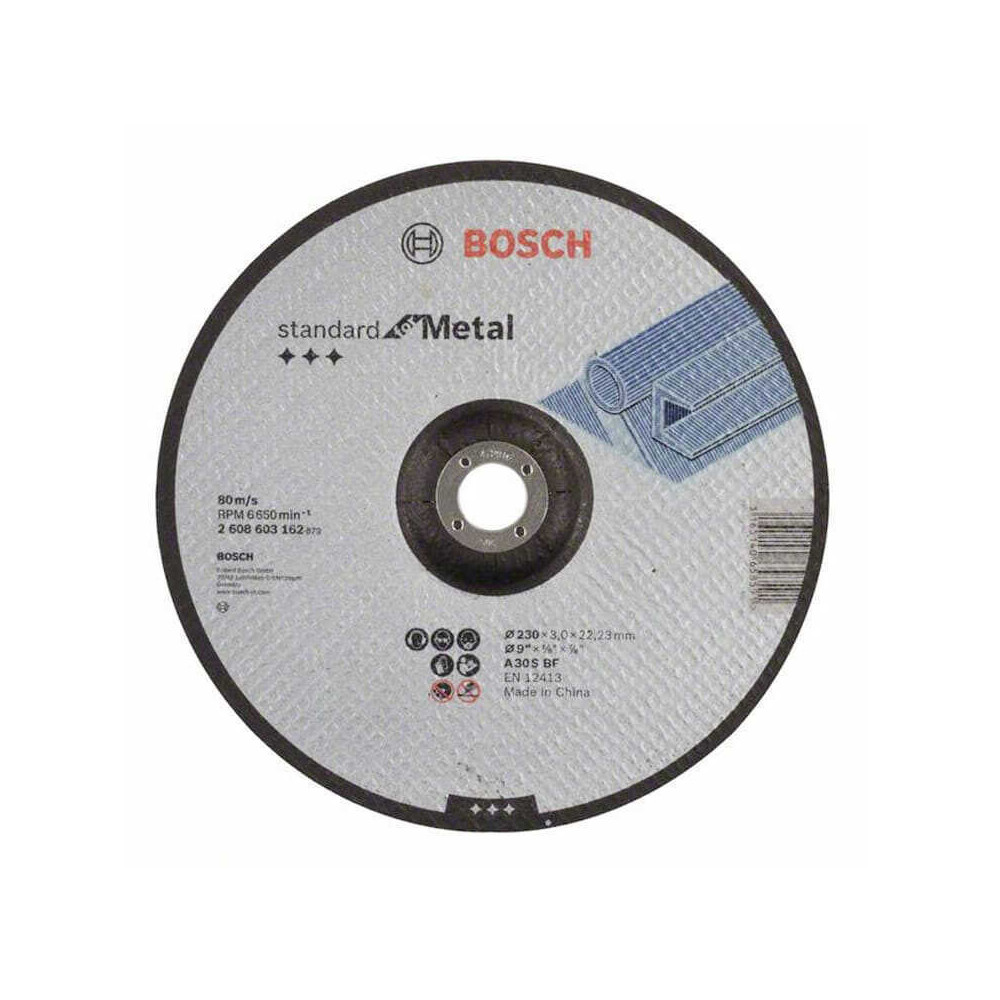 Disque aggloméré Bosch PRO Metal 2608603162 Ø230