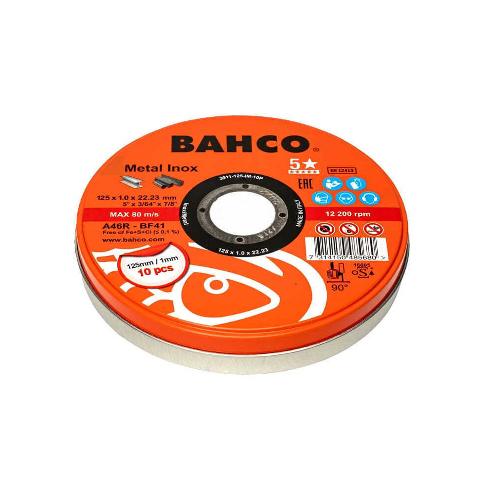 Disque à tronçonner inox Bahco 3911-230-T41-IM 230 mm