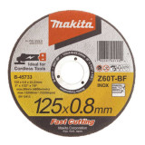 Lot 5 disques tronçonner métal inox b 45733 Makita B-45733-5