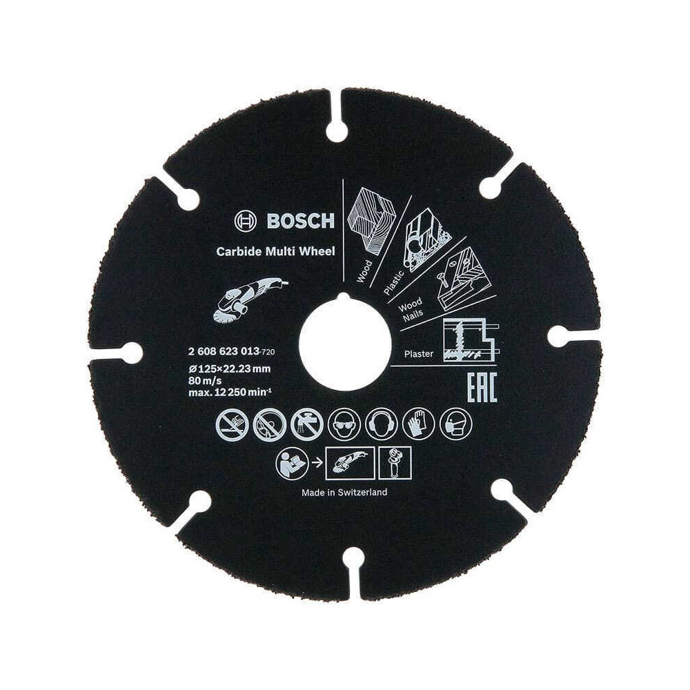 Disque à tronçonner métal 125 mm Bosch Professional 2608623013
