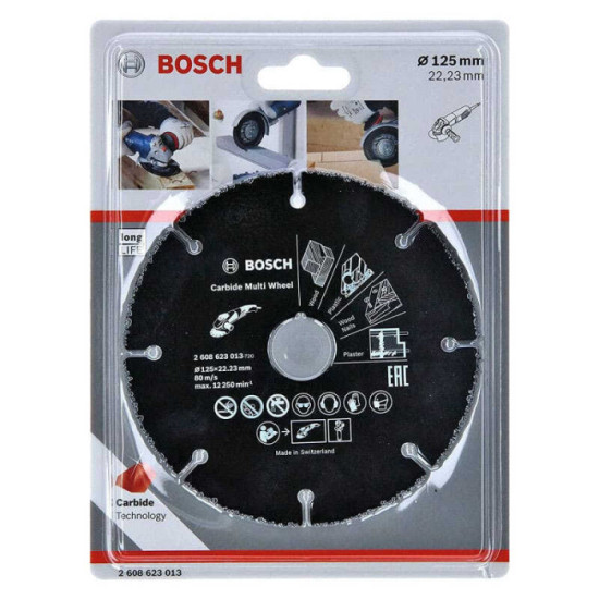 Disque à tronçonner métal 125 mm Bosch Professional 2608623013