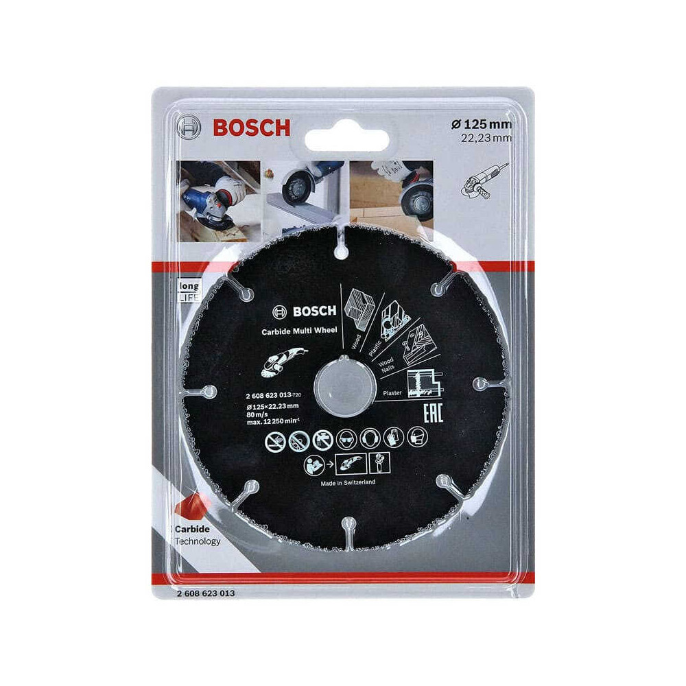 Disque à tronçonner métal 125 mm Bosch Professional 2608623013