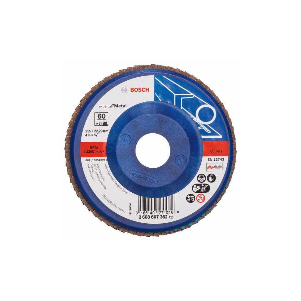 Plateau à lamelles Bosch X551 2608607362 Ø115 G60