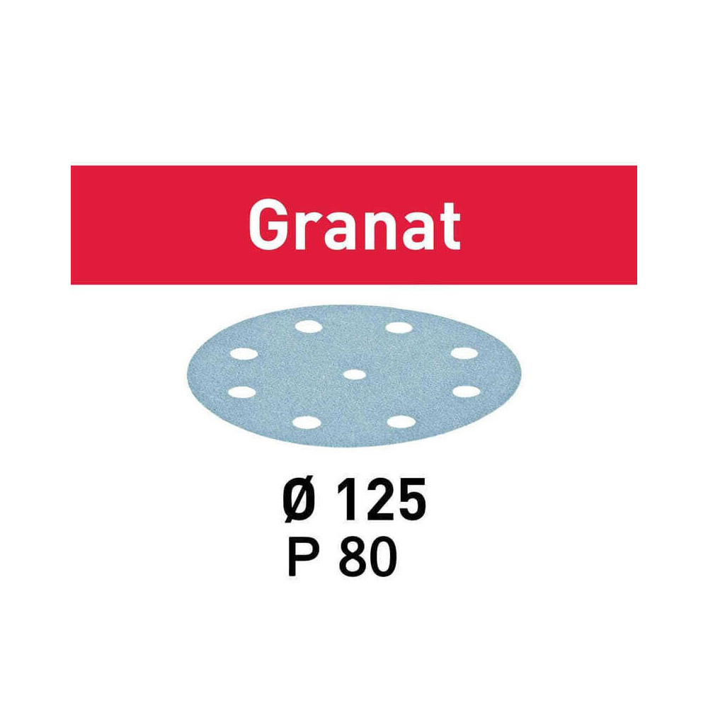 Accessoires de ponçage D125 P80 GR Festool 497147