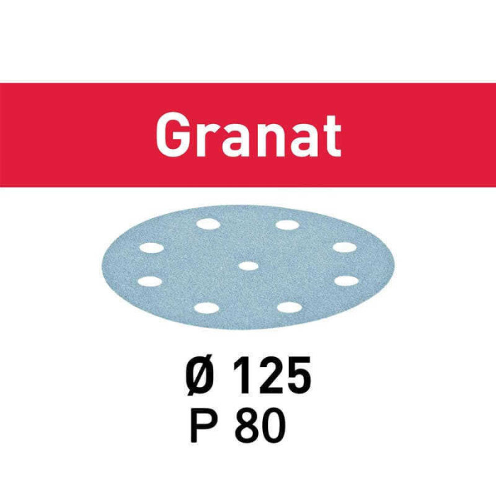 Accessoires de ponçage D125 P80 GR Festool 497147