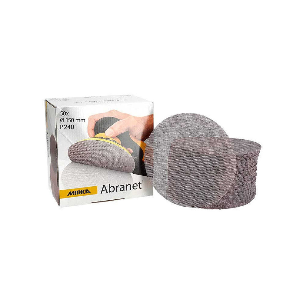 Boîte de disques abranet Ø150 mm grain 240 Mirka 5424105025
