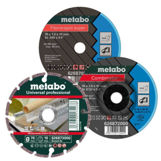 Set de disques Metabo 626879000 Ø 76 mm