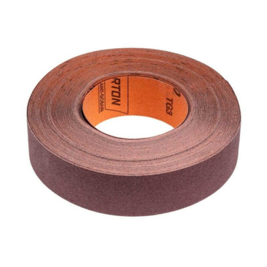 Rouleau abrasif Norton 63642531812 38 mm x 25 m G120