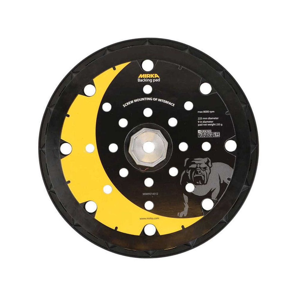 Plateau de ponçage pour ponceuse à bras leros Ø225 mm Mirka