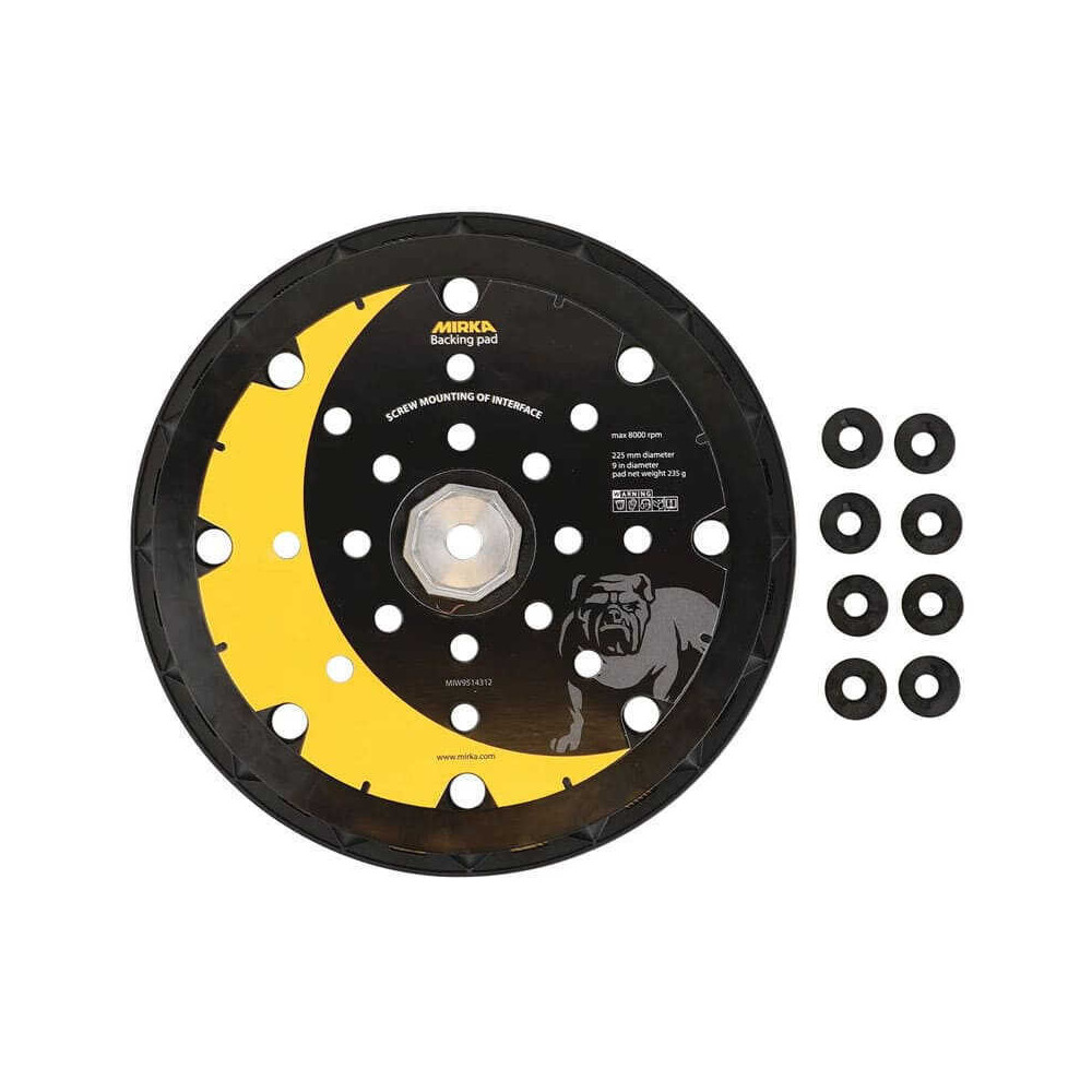 Plateau de ponçage pour ponceuse à bras leros Ø225 mm Mirka