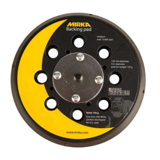 Plateau de ponçage net Ø125 mm 28 trous 130GR Mirka 8292502511