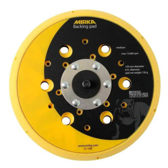 Plateau de ponçage net Ø150 mm grip Mirka 8292605011