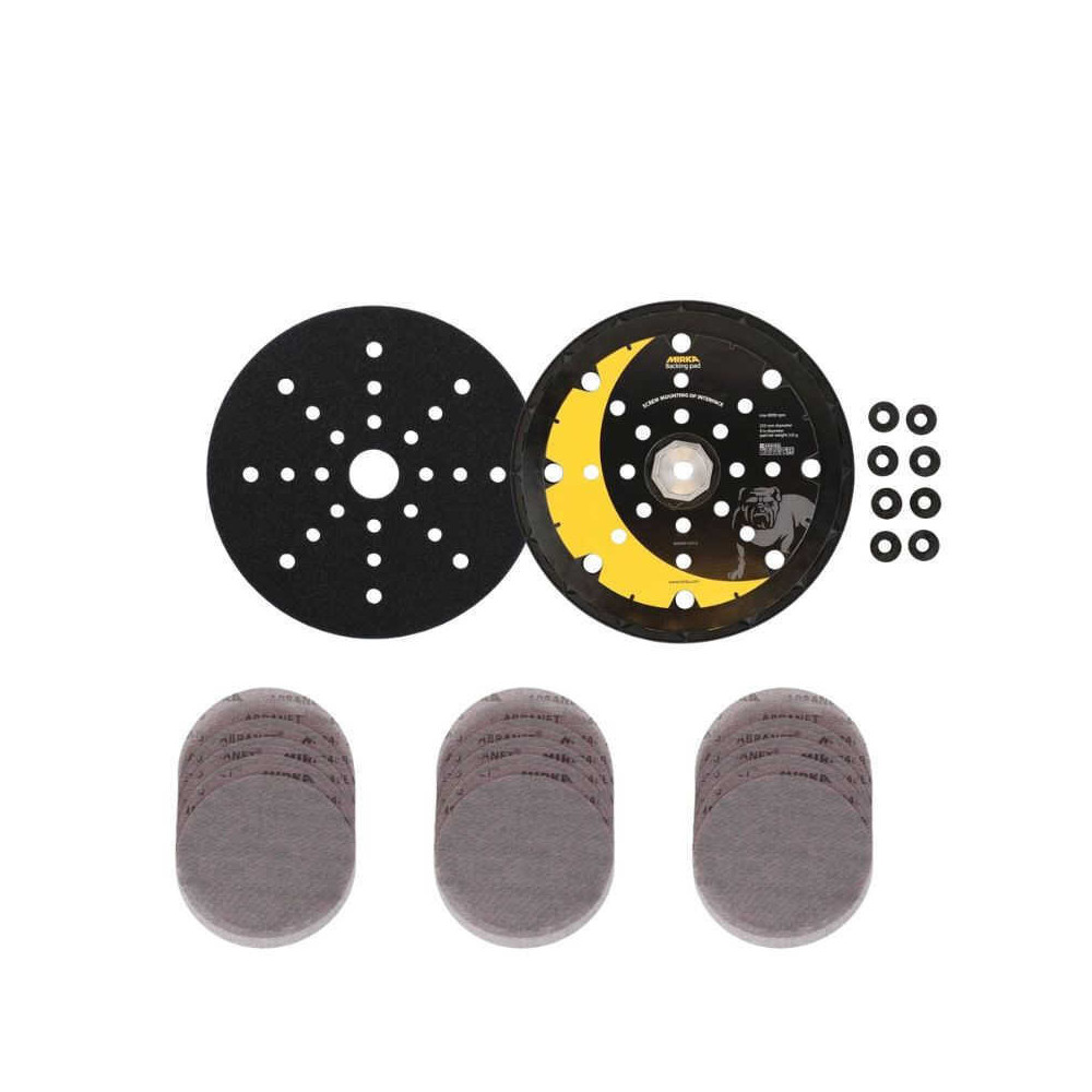 Kit 5 accessoires pour ponceuse Mirka KIT_ACCESSOIRES_225MM