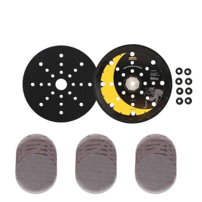 Kit 5 accessoires pour ponceuse Mirka KIT_ACCESSOIRES_225MM