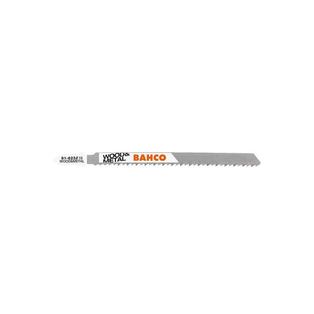 5 lames de scie sauteuse bois et métal Bahco 91-623-5P