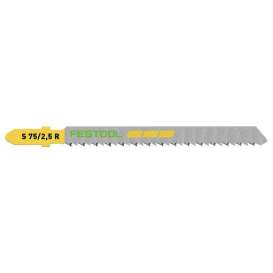 Lame de scie sauteuse Festool 204259 S 75/2,5 R/5 WOOD FINE CUT