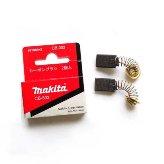 Charbons Makita CB-303 191963-2 lot de 2