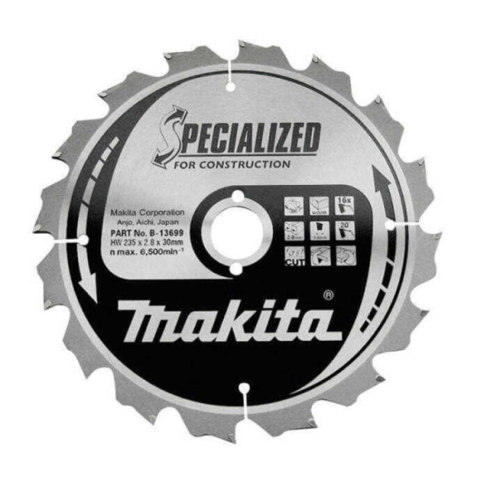 Lame scie circulaire Makita B-27246 Ø210 mm