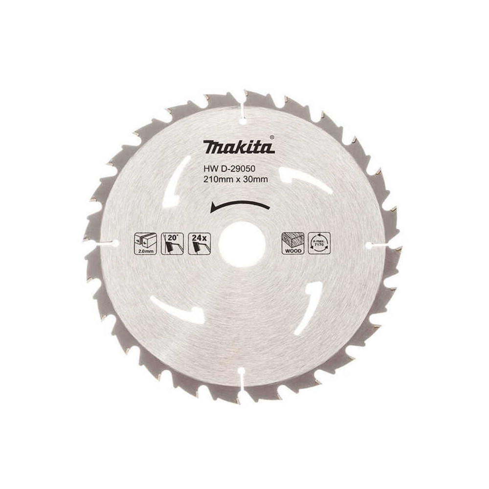 Lames carbure standard bois, pour scies Makita D-29050