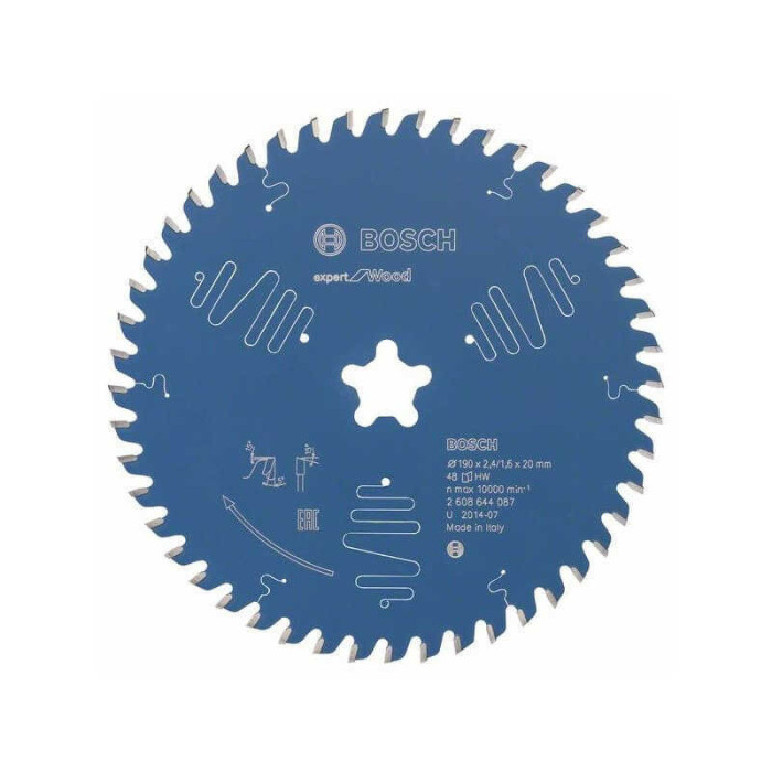 Lame scie circulaire Bosch 2608644087 Ø190 48 dents