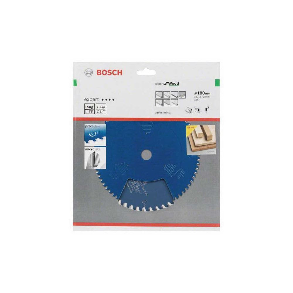 Lame scie circulaire Bosch 2608644031 Ø180 48 dents