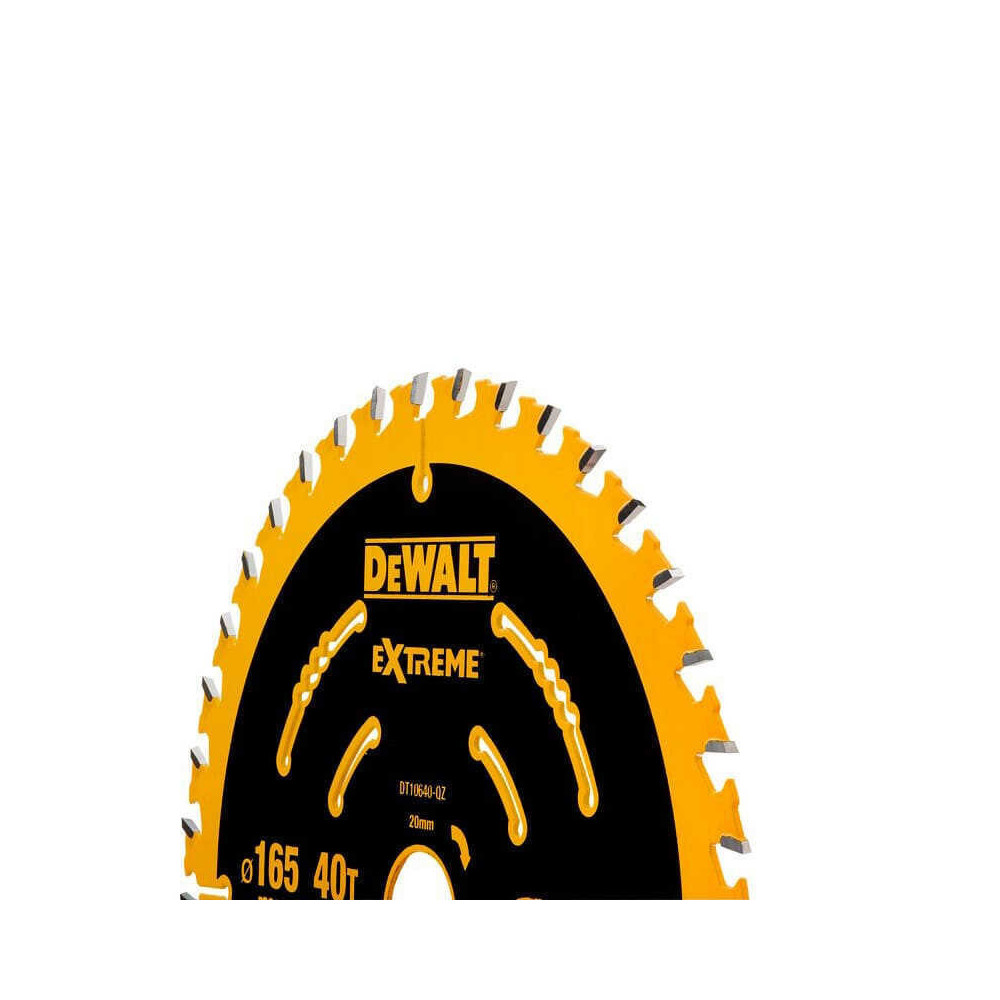Lame DeWalt DT10640-QZ Extreme 165 x 20 mm 40 dents
