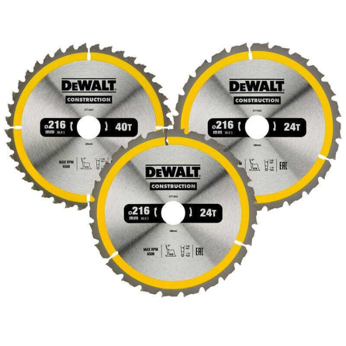 Lame de scie circulaire sur table DeWalt DT1962-QZ