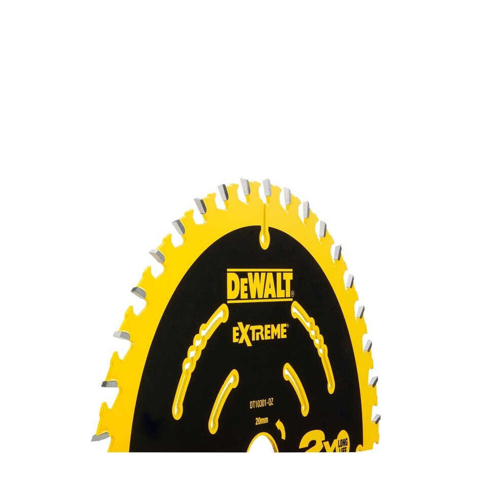 Lame DeWalt DT10301-QZ Extreme 165 x 20 mm 40 dents
