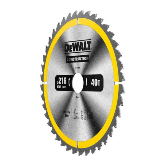 Lame scie circulaire DeWalt DT1953-QZ 40 dents