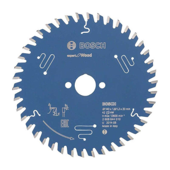 Lame scie circulaire Bosch 2608644010 Ø140 42 dents