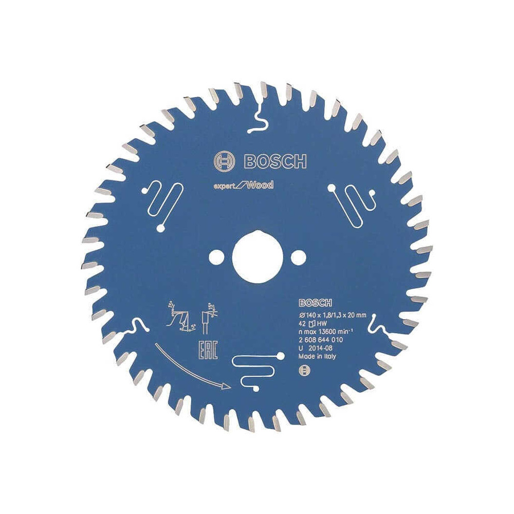 Lame scie circulaire Bosch 2608644010 Ø140 42 dents
