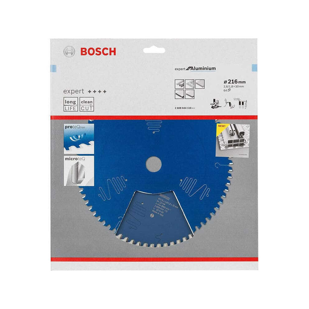 Lame scie circulaire alu Bosch 2608644112 Ø254 80 dents