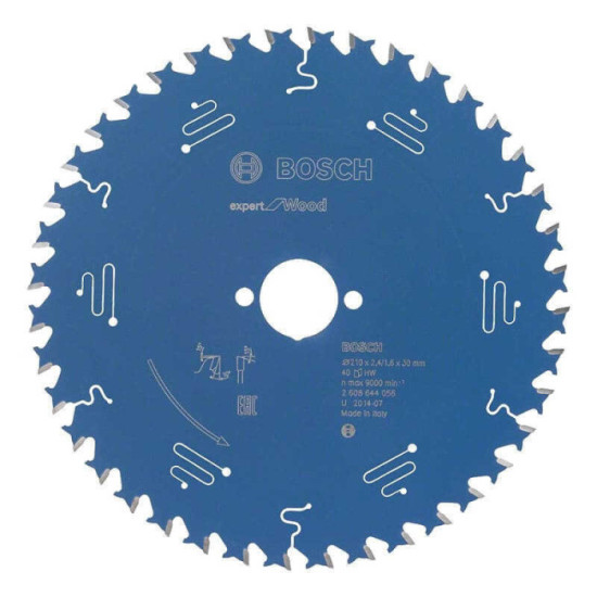 Lame scie circulaire Bosch 2608644056 Ø210 40 dents