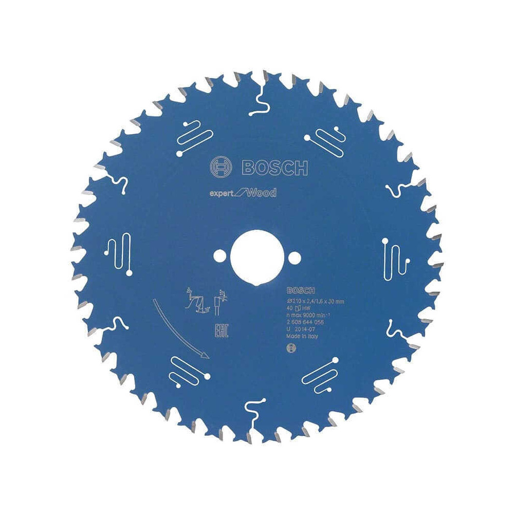 Lame scie circulaire Bosch 2608644056 Ø210 40 dents