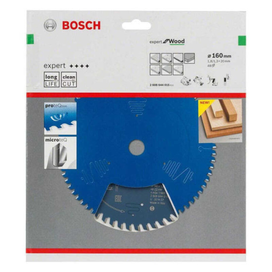 Lame scie circulaire Bosch 2608644022 Ø165 24 dents