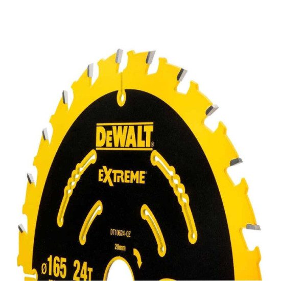 Lame DeWalt DT10624-QZ Extreme 165 x 20 mm 24 dents