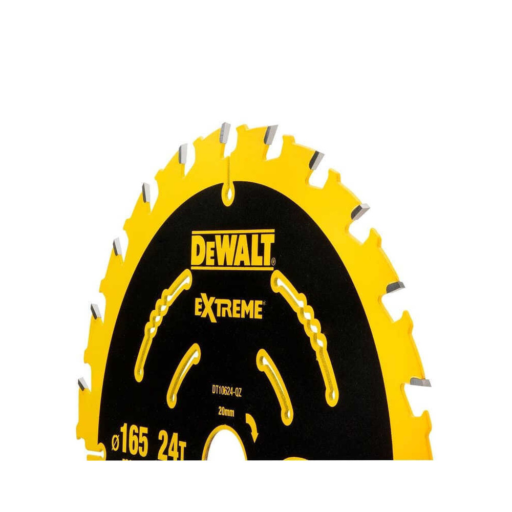 Lame DeWalt DT10624-QZ Extreme 165 x 20 mm 24 dents
