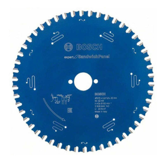 Lame scie circulaire Bosch 2608644143 panneau sandwich