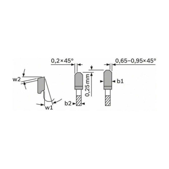 Lame scie circulaire Bosch 2608644143 panneau sandwich