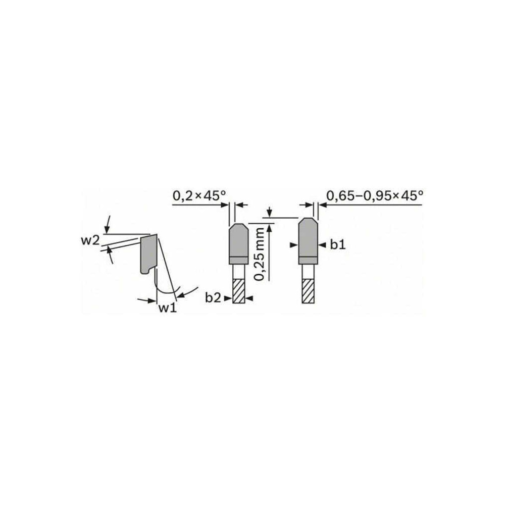 Lame scie circulaire Bosch 2608644143 panneau sandwich