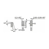 Lame scie circulaire Bosch 2608644143 panneau sandwich