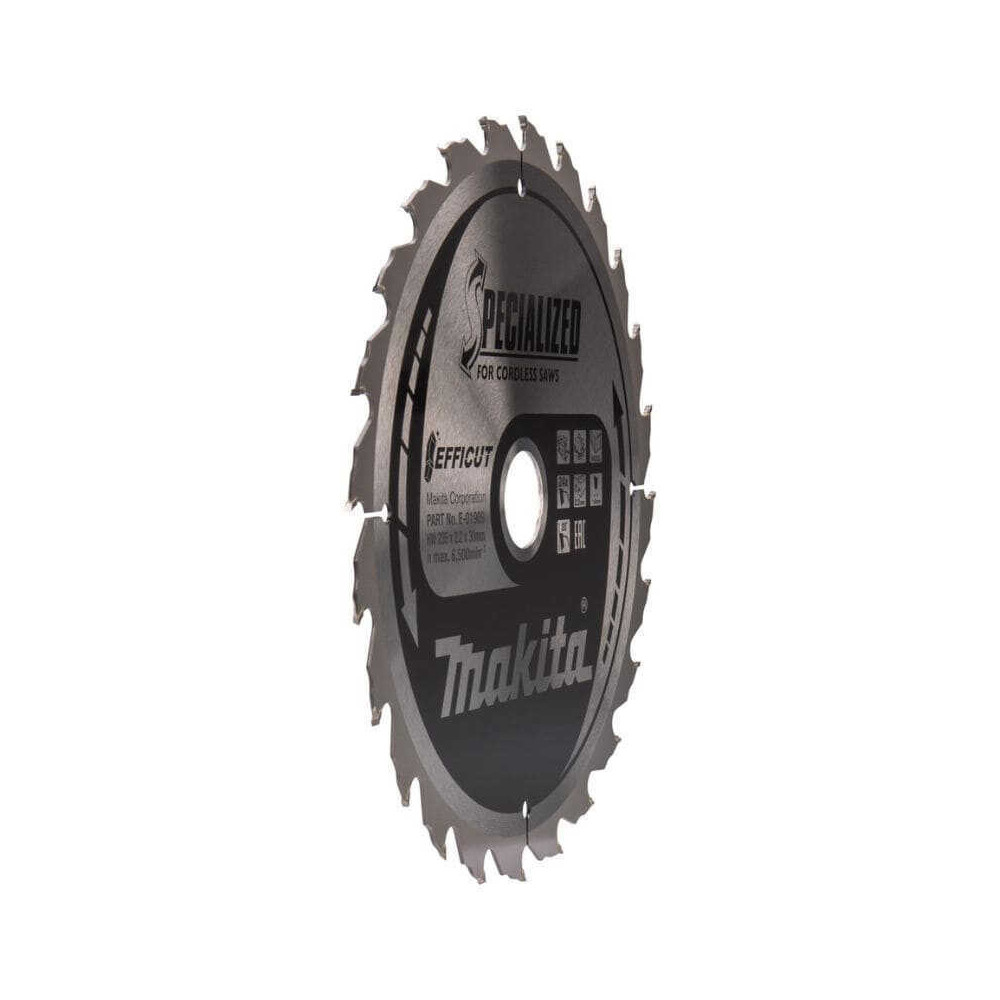 Lames carbure pour bois Makita E-01909