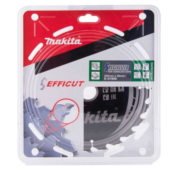 Lames carbure pour bois Makita E-01909