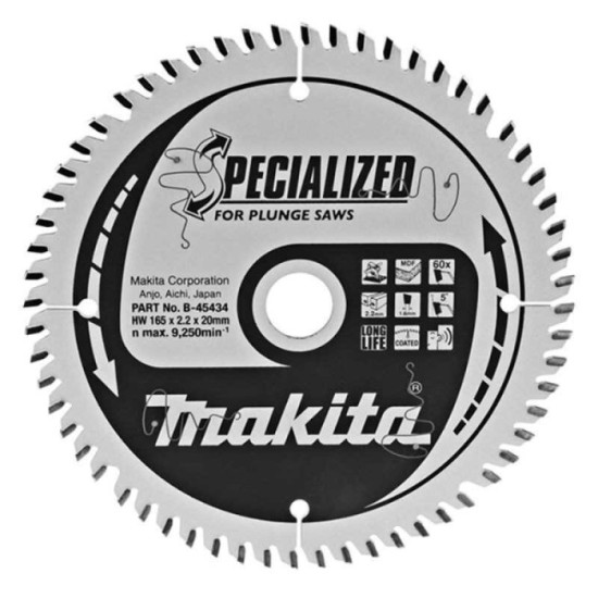 Lame scie circulaire Makita B-45434 165 mm