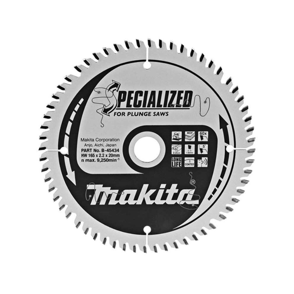 Lame scie circulaire Makita B-45434 165 mm
