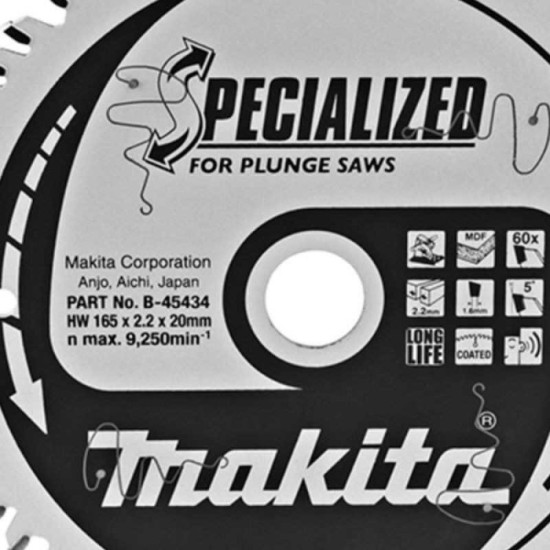 Lame scie circulaire Makita B-45434 165 mm