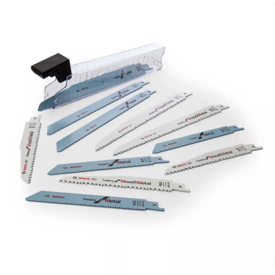 Set 12 lames scies sabre Bosch Professional 2607010908