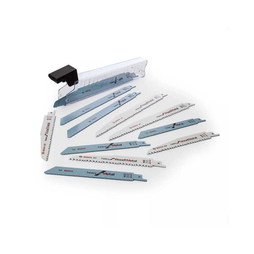Set 12 lames scies sabre Bosch Professional 2607010908