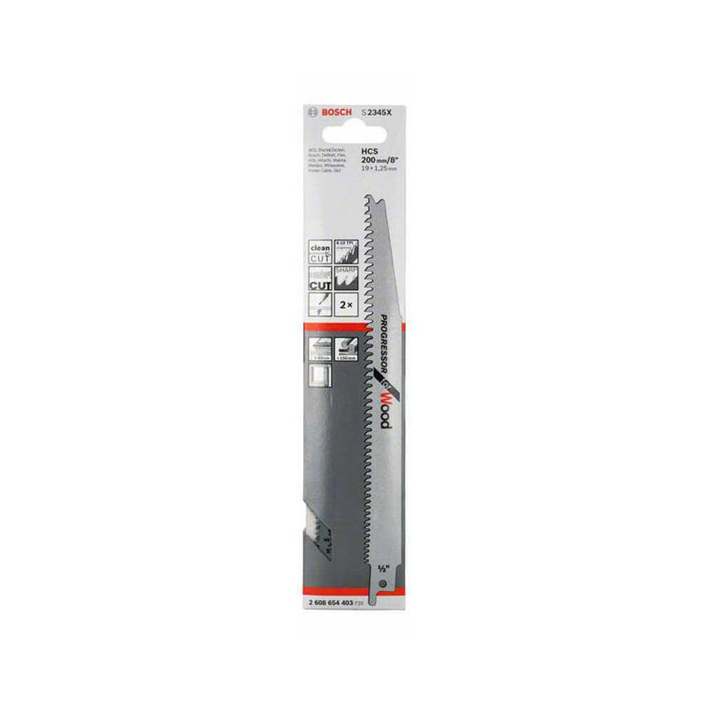 Lame Wood Clean S2345X Bosch 2608654403