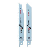 Set 2 lames scie sabre Bosch 2608656432 métal